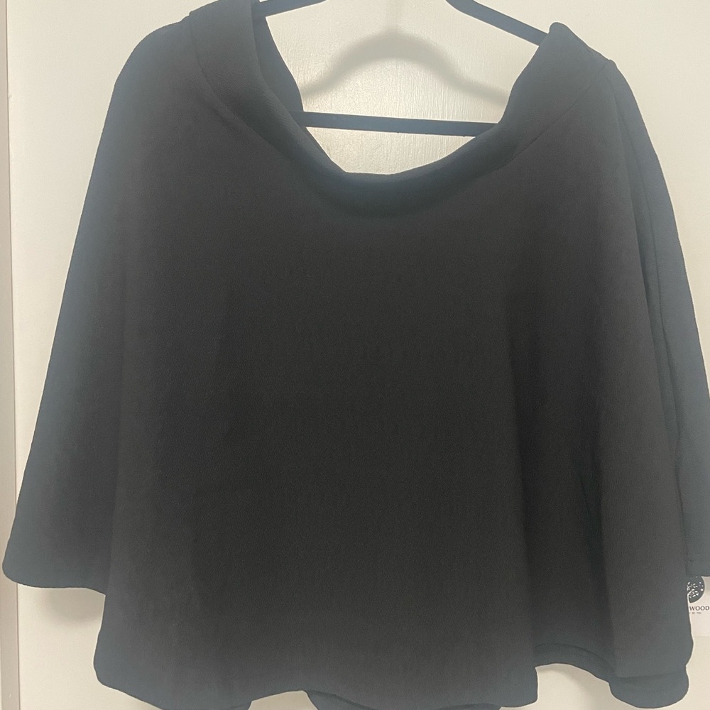 Elegant Black Skater Skirt